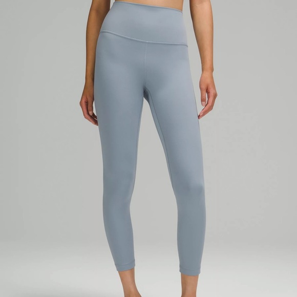 Baby Blue Lululemon Cropped Align 21” - Picture 2 of 5